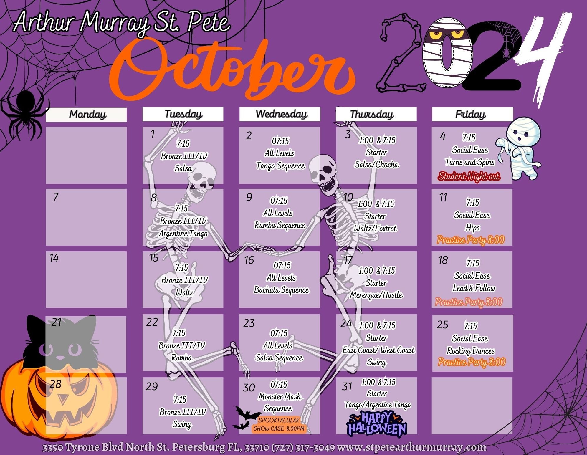 October Calendar